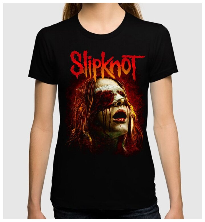 Футболка DreamShirts Slipknot Женская Черная 