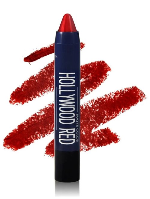 Art Soffio Помада-карандаш для губ Jumbo Stick, оттенок 10 роскошный красный