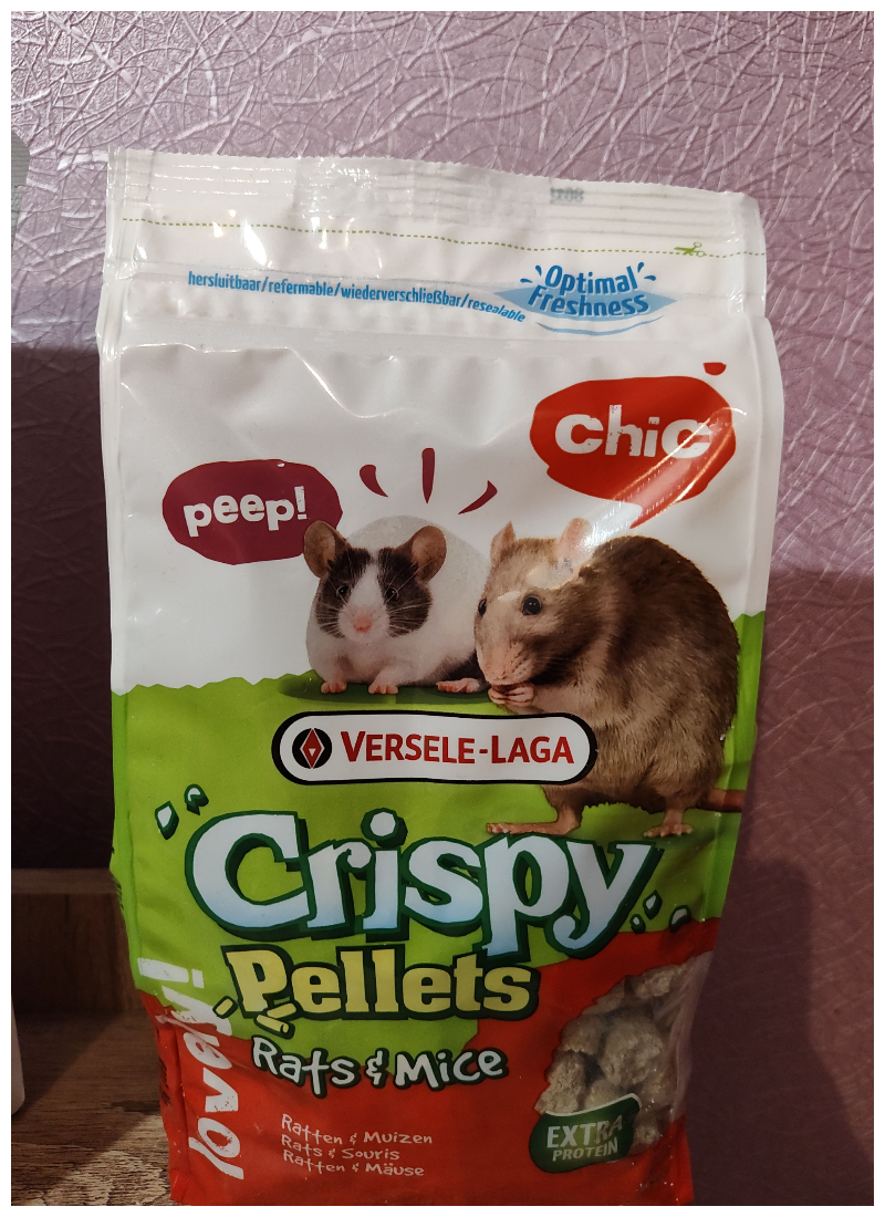 Корм гранулированный Versele-Laga Crispy Pellets Rats&Mice для крыс и мышей, 1кг - фото №5