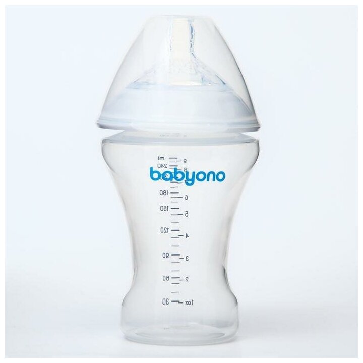 Бутылочка антиколиковая BabyOno 260 мл