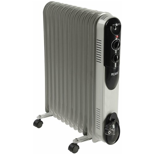 Масляный радиатор Ресанта ОМПТ-12Н с терморегулятором 2500Вт 12 секций 3 режима белый 6735 861200₽