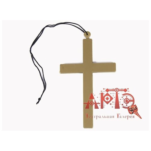 Крестик АРТЭ золотой 338₽