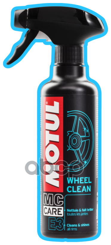 Очиститель колесных дисков Motul E3 Wheel Clean (102998) концентрат