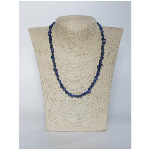 Бусы Samma, лазурит, длина 45 см, синий