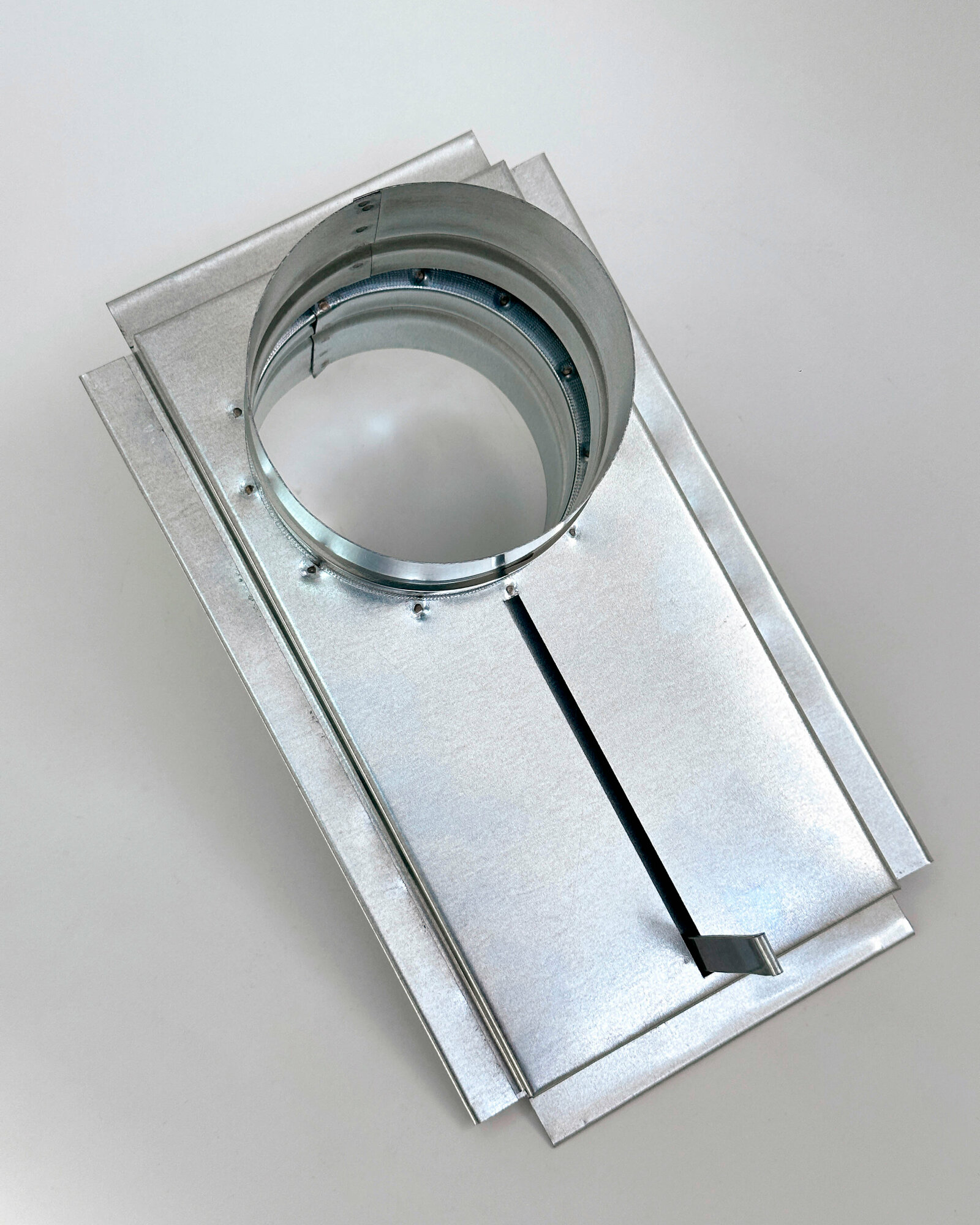 Шибер вентиляционный универсальный 315 мм, заслонка для вентиляционных каналов - фотография № 9
