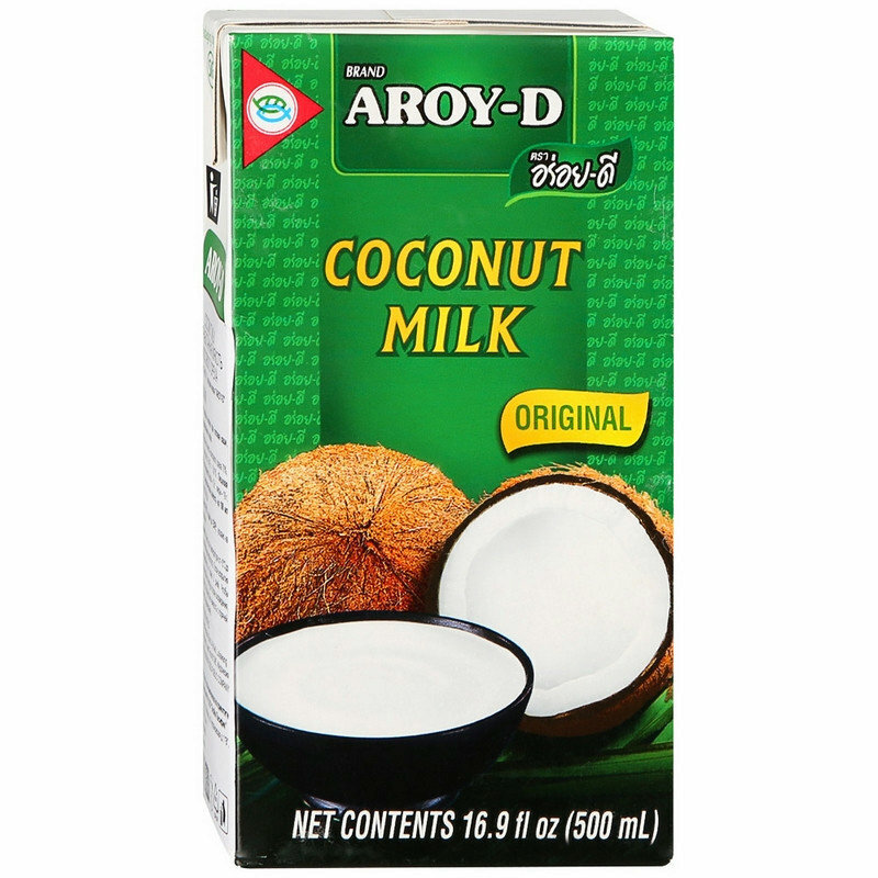 Кокосовое молоко Aroy-D, 70%, 500 мл, tetra pak, 1 шт