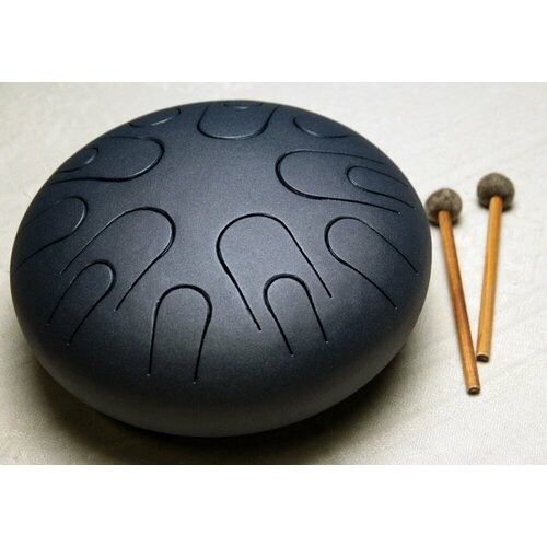 Pangooda Drums PNG-SIMF-30MM Глюкофон со сдвоенными лепестками, синий металлик, с палочками и чехлом