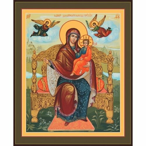 Икона Божьей Матери Экономисса (Домостроительница), арт MSM-4264 икона экономисса или домостроительница