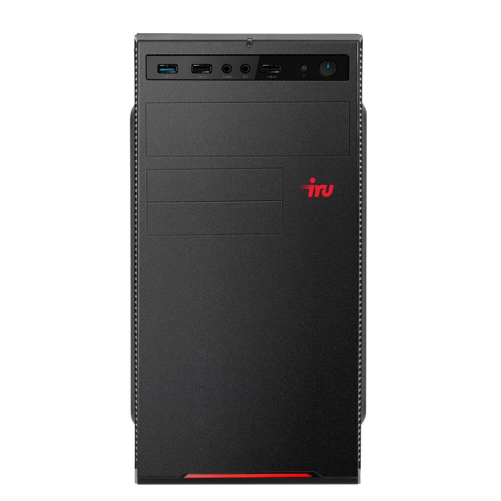 Компьютер IRU Home 510B5SE, Intel Core i5 11400, DDR4 8ГБ, HDD 1024ГБ, Intel UHD Graphics 730, Free DOS, черный (1927310) - фото №4