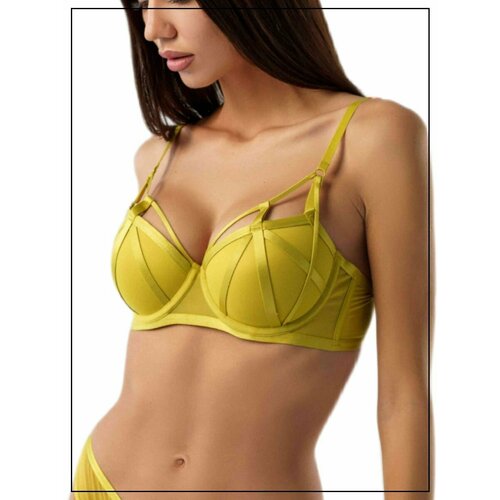 фото Бюстгальтер , размер 80b, желтый anggee