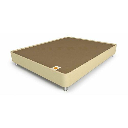 Кроватный бокс основание Citrus PROMO BASE-20 (светло-бежевая экокожа) 140X200
