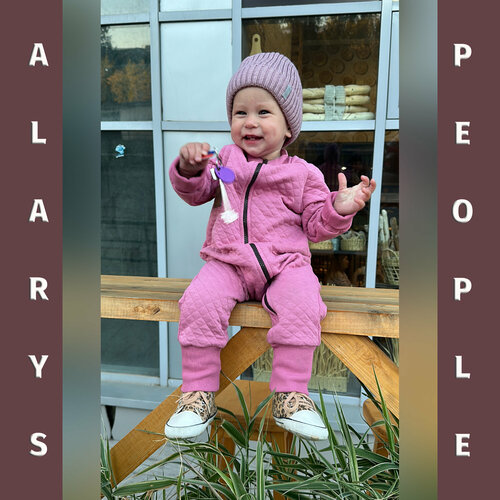 фото Комбинезон alaryspeople, размер 98-104, розовый