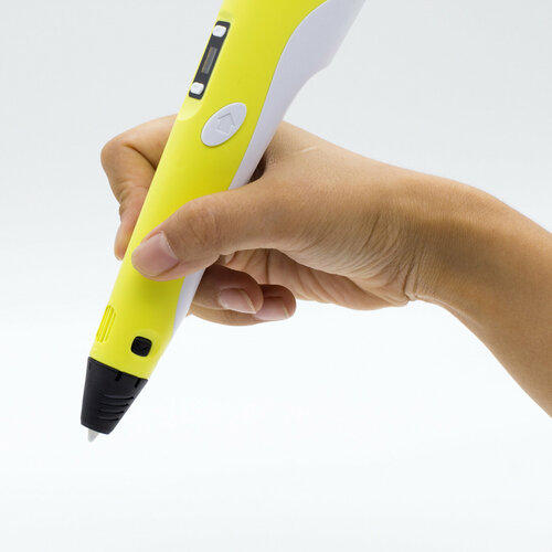 фото 3d ручка с набором пластика для рисования / развивающая игрушка нет бренда