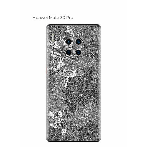 Гидрогелевая пленка на Huawei Mate 30 Pro на заднюю панель