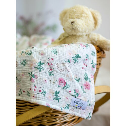 Плед-пелёнка 100x130 см