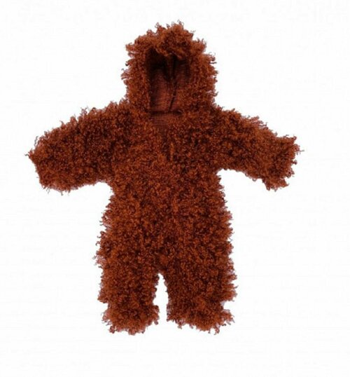 Гардероб одежда для куклы комбинезон питомца обезьянки кудрявый шик коричневый