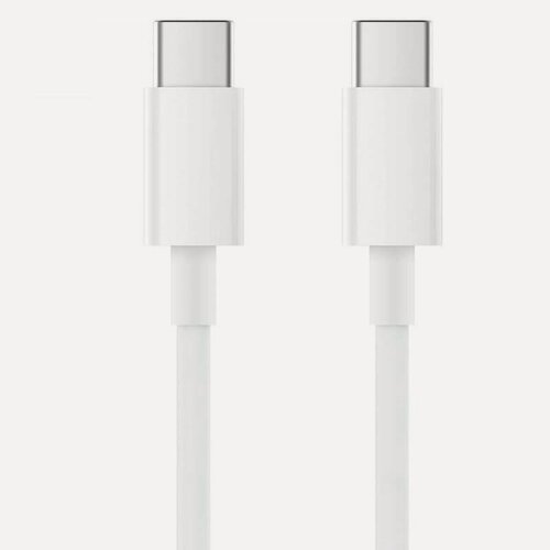 Изображение товара Кабель для быстрой зарядки iphone 15 / samsung / xiaomi Type-C USB to Type-C USB 6A / 120 Вт 100см белый