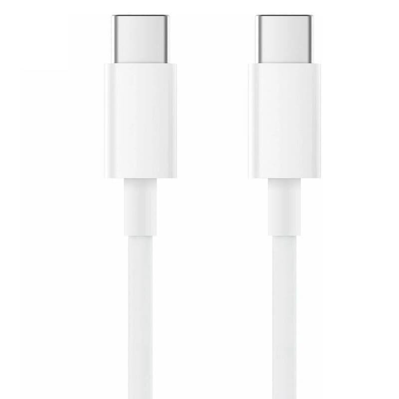 Кабель для быстрой зарядки iphone 15 / samsung / xiaomi Type-C USB to Type-C USB 6A / 120 Вт 100см белый