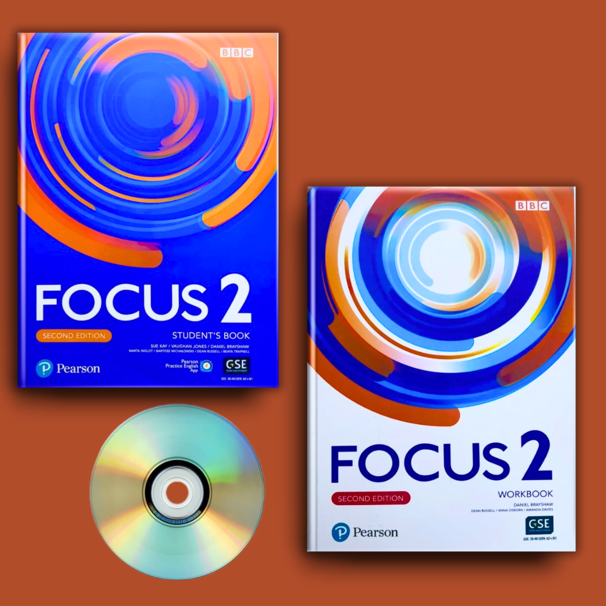 Focus 2 (2nd) Комплект Student's Book + Workbook + CD