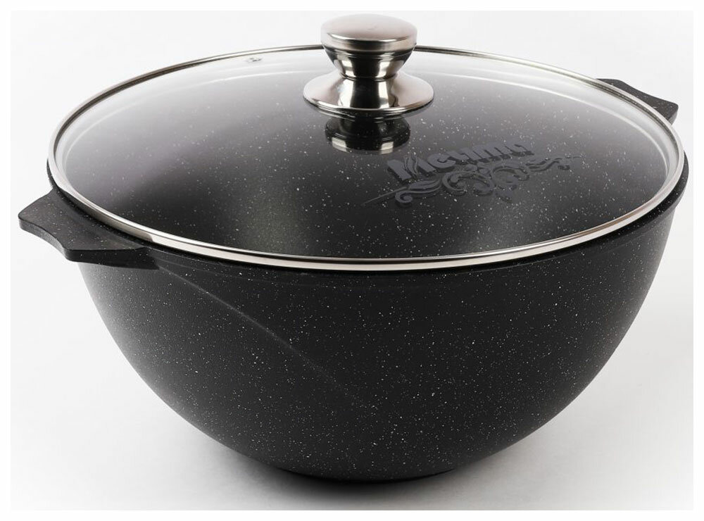 Казан для плова Мечта Гранит Black 7 л (57802)