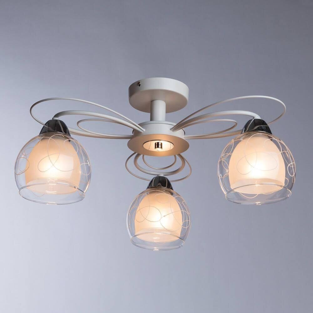 Потолочная люстра Arte Lamp с поддержкой Маруся A7585PL-3WH-М - фото №3