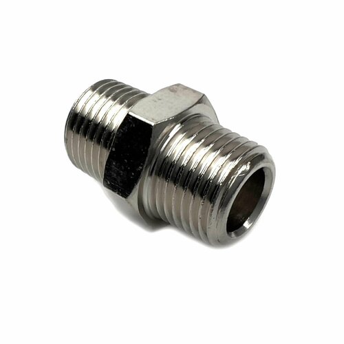 Соединительный фитинг переходник проходной НН 2500 1/4-1/4