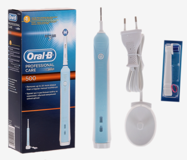 Электрическая зубная щетка Oral-B Professional Care 500/D16, тип 3756