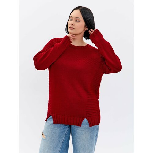Пуловер CRUISER, размер 46-48, красный пуловер noname размер 46 красный