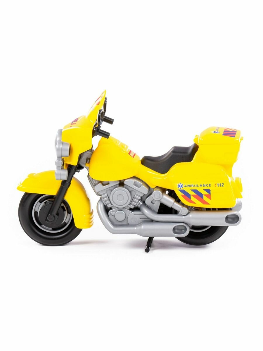 Мотоцикл скорая помощь (NL) (в пакете) 48097 Полесье - фото №6