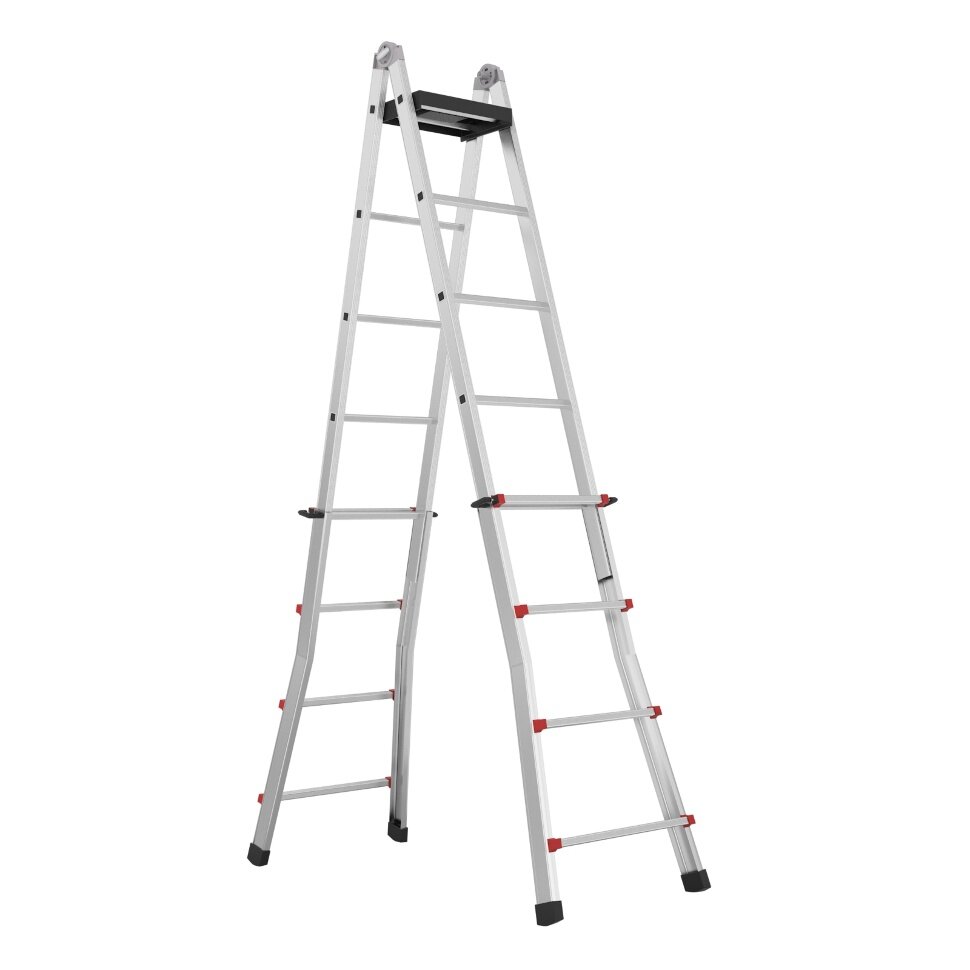 фото Лестница-стремянка телескопическая Svelt Scalissima 9+9 R ступеней SSCAL009R