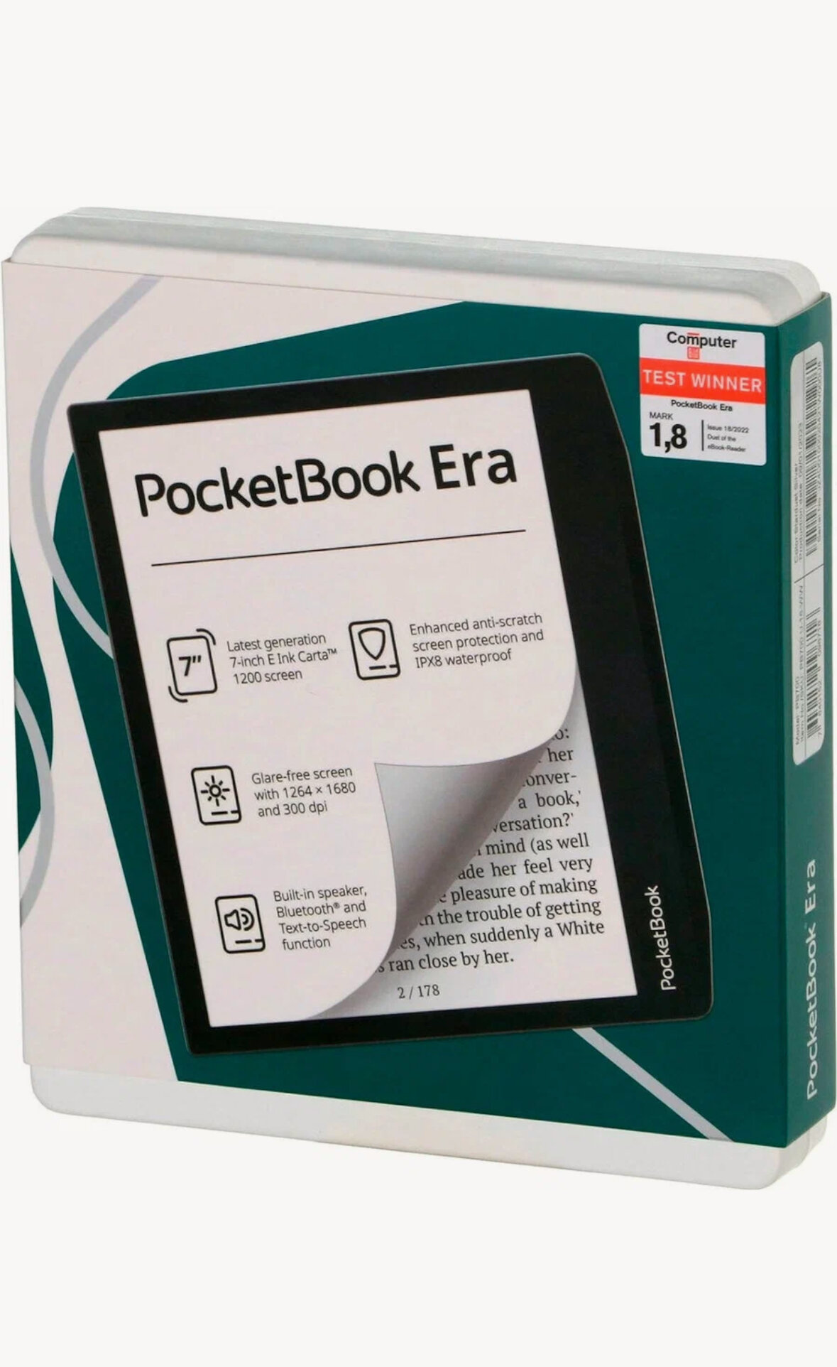7" Электронная книга PocketBook Era 1680x1264, E-Ink, 64 ГБ, комплектация: стандартная, медный