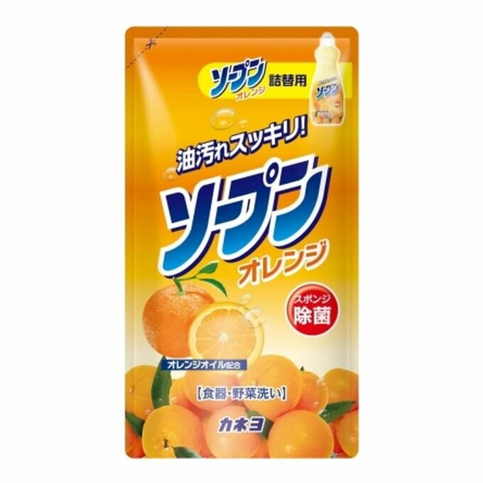 Жидкость для мытья посуды Kaneyo сладкий апельсин, 500 мл