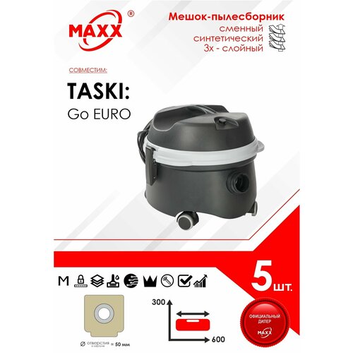 Мешок - пылесборник 5 шт. для пылесоса TASKI go EURO, 7524184 maxx фильтр мешок maxx 004r r004ssmp1gac
