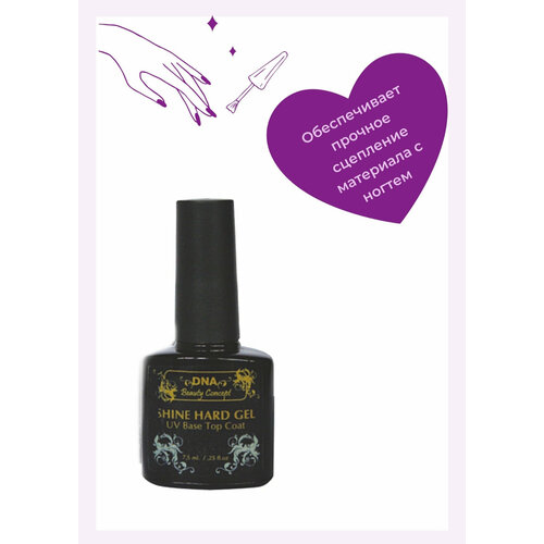DNA Beauty Concept Праймер для гель-лака Стойкое покрытие без отслоек и сколов / Для гель лака, геля, акрила, 15 мл