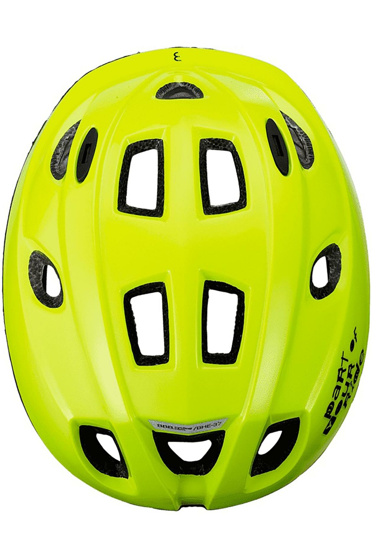 Велошлем BBB Boogy Glossy Neon Yellow (US: M)