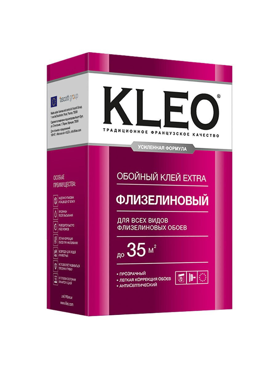 Клей KLEO EXTRA для флизелиновых