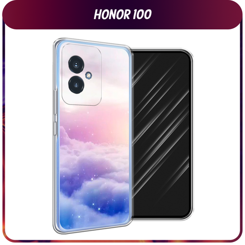 Силиконовый чехол на Honor 100 / Хонор 100 Небеса силиконовый чехол на honor 100 хонор 100 любопытный котик