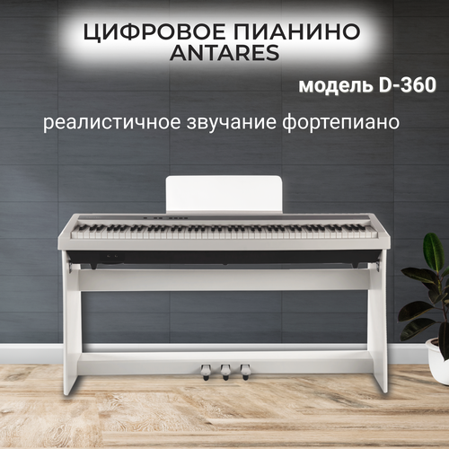 Antares D-360 W цифровое фортепиано 65438₽