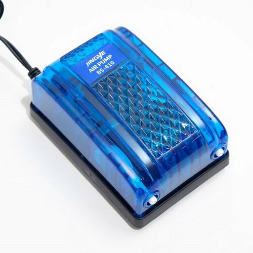 Компрессор воздушный BS-410 прозрачный корпус 2 x 4 лмин 5 Вт 164700₽