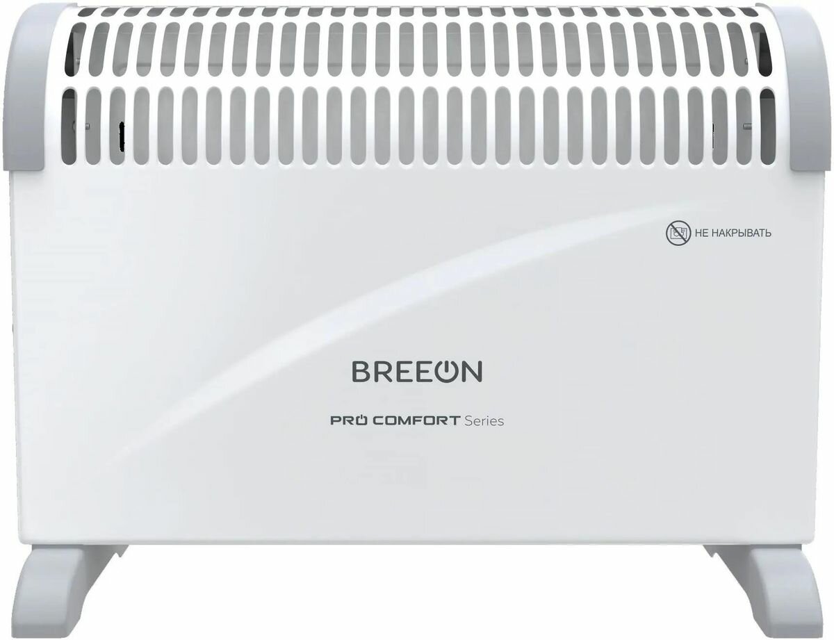Конвектор BREEON Pro Comfort BHEC-2000  2000Вт  с терморегулятором  белый