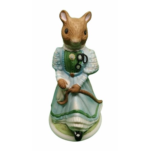 Фарфоровая статуэтка мышь Woodmouse