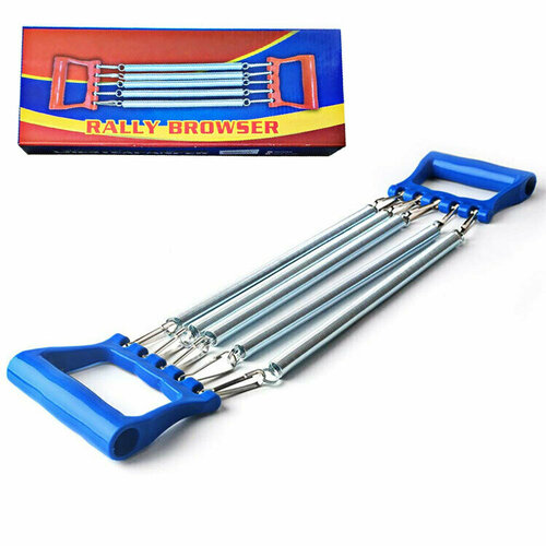 Эспандер грудной угиверсальный спортивный плечевой тренажер для фитнеса йоги и гимнастики профессиональный мужской силовой инвентарь для тренировок дома с регулируемой нагрузкой на растяжение 743₽