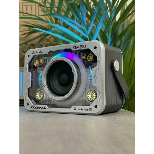 Колонка беспроводная портативная с RGB подсветкой мини 227000₽