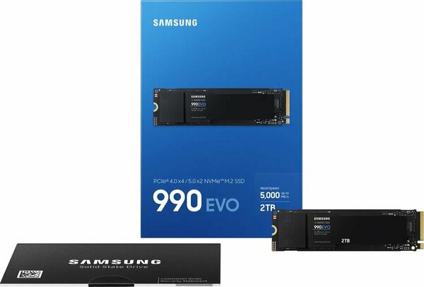 Твердотельный накопитель SSD Samsung M.2 2280 2TB 990 EVO