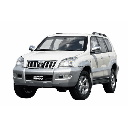 Toyota land cruiser prado 120 2007 white / тойота лэнд круизер прадо белый