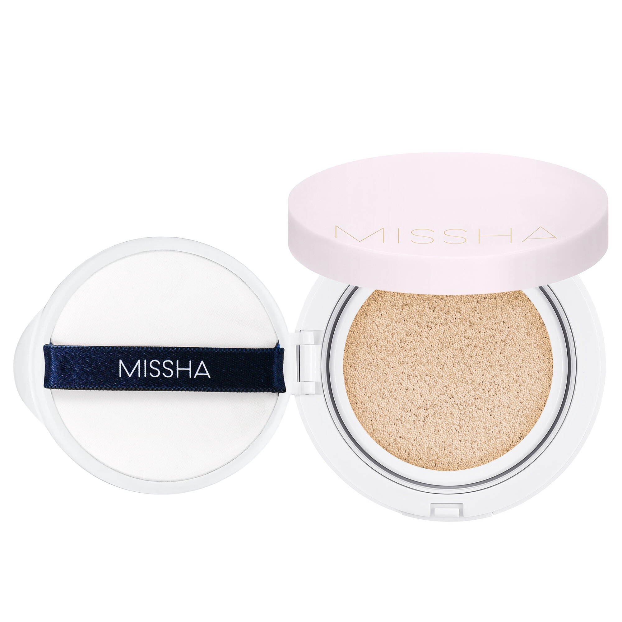 Кушон тон 21 Светло-бежевый | Missha Magic cushion Cover Lasting №21 Light Beige 15ml