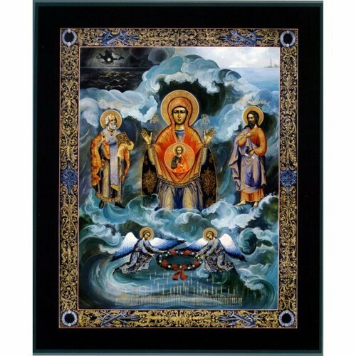 Икона Божьей Матери Знамение Морская Курская, арт ОПИ-2038