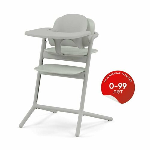 Cybex Lemo Стульчик для кормления Suede Grey 2023 Модуль с 6 мес до 3 лет 38427₽