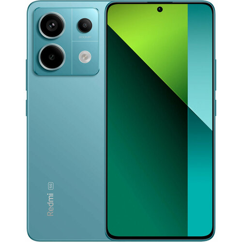 Смартфон Xiaomi Redmi Note 13 Pro 5G 8256 ГБ EU Dual nano SIM Ocean Teal 23000₽
