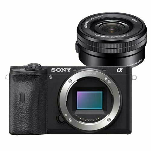 SONY Фотоаппарат Sony Alpha ILCE-6600 Kit E PZ 16-50mm F35-56 OSS чёрный 146500₽